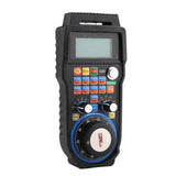 MACH 3 CNC controller featuring a black body with colorful buttons and a large rotary dial in the center for precise control.