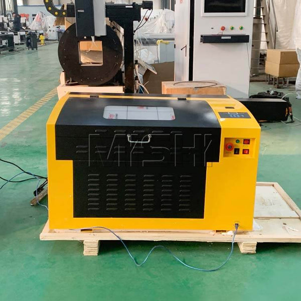 High-precision CO2 laser engraving machine for cutting wood, acrylic, MDF; ideal for versatile industrial applications.