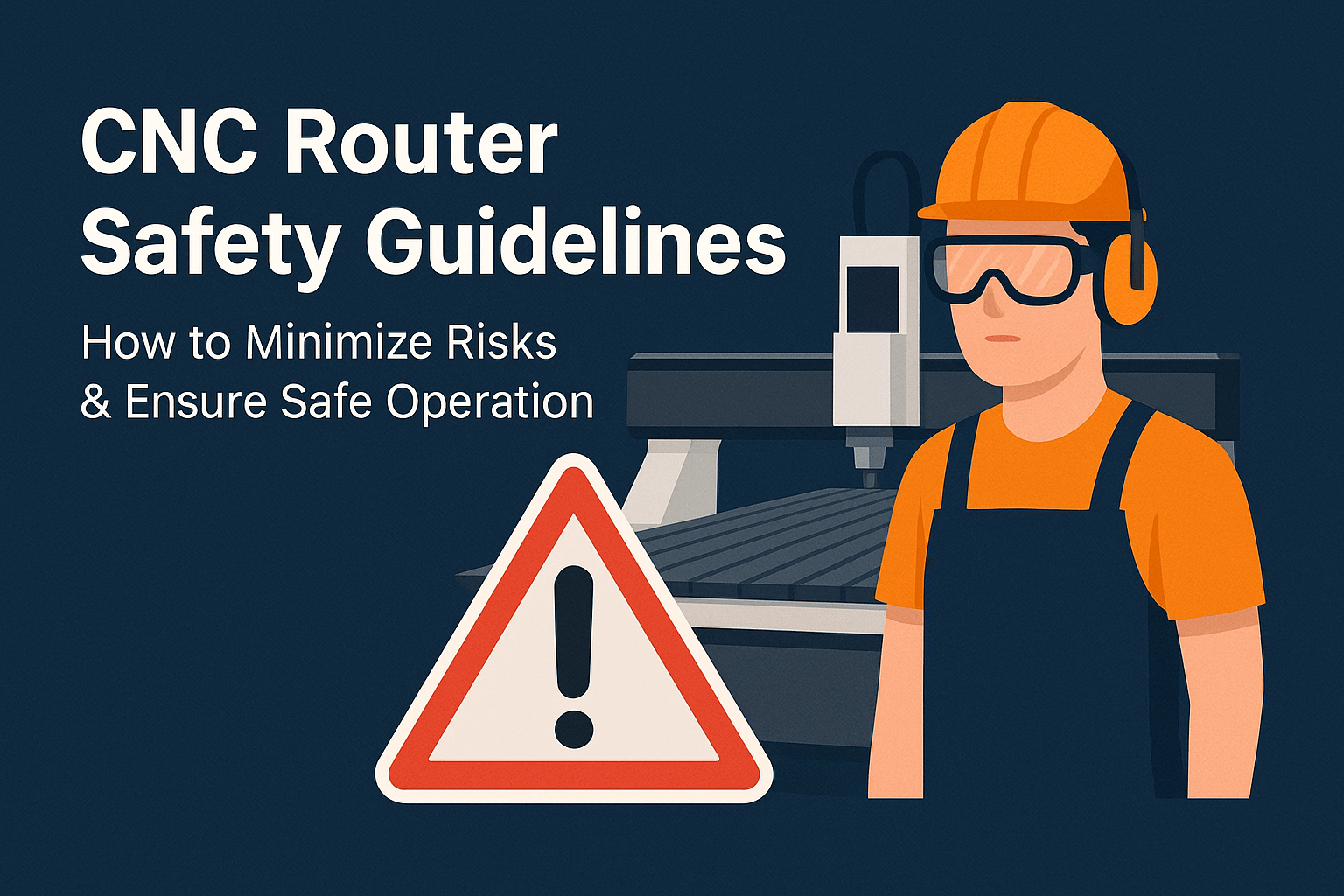 CNC Router Safety: Minimize Risks & Operate Safely – MISHI CNC