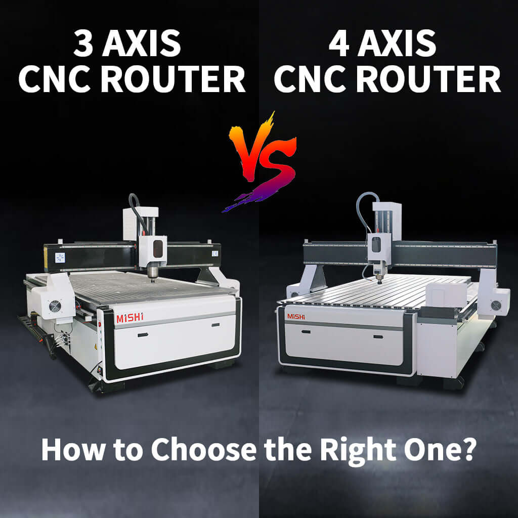 3 Axis vs. 4 Axis CNC: Choosing the Right Router – MISHI CNC