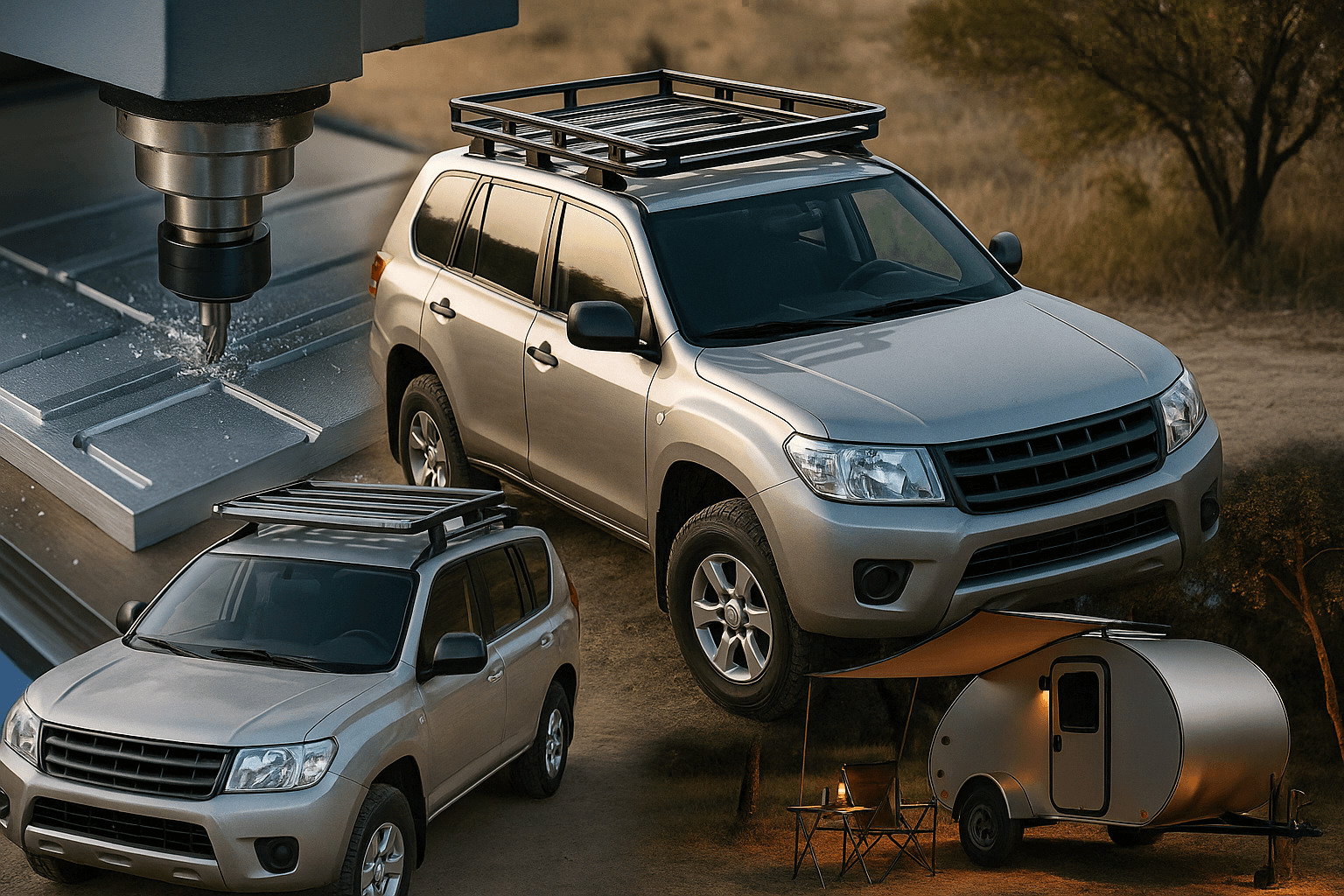 How CNC Machines Help Build Better Trailers and Roof Racks – MISHI CNC