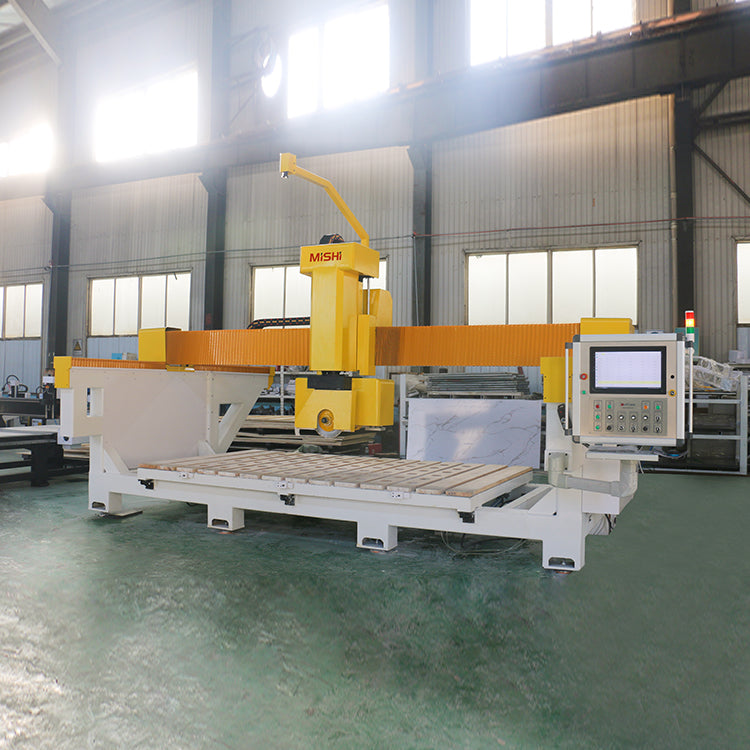 5 Axis Bridge Saw Stone Cutting Machine For kitchen countertop marble granite Quartz