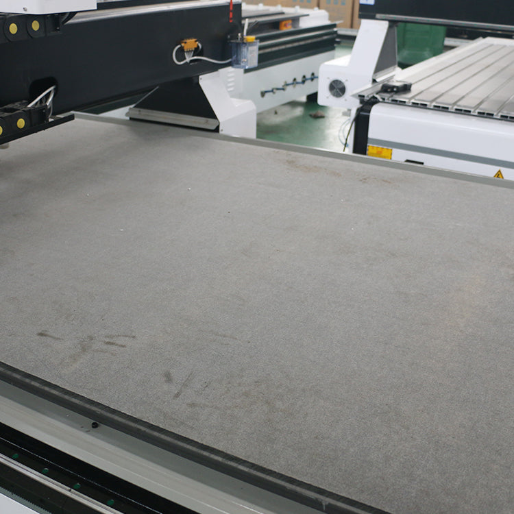 Single head cnc router with oscillating knife for wood Fabric leather paper rubber cutting