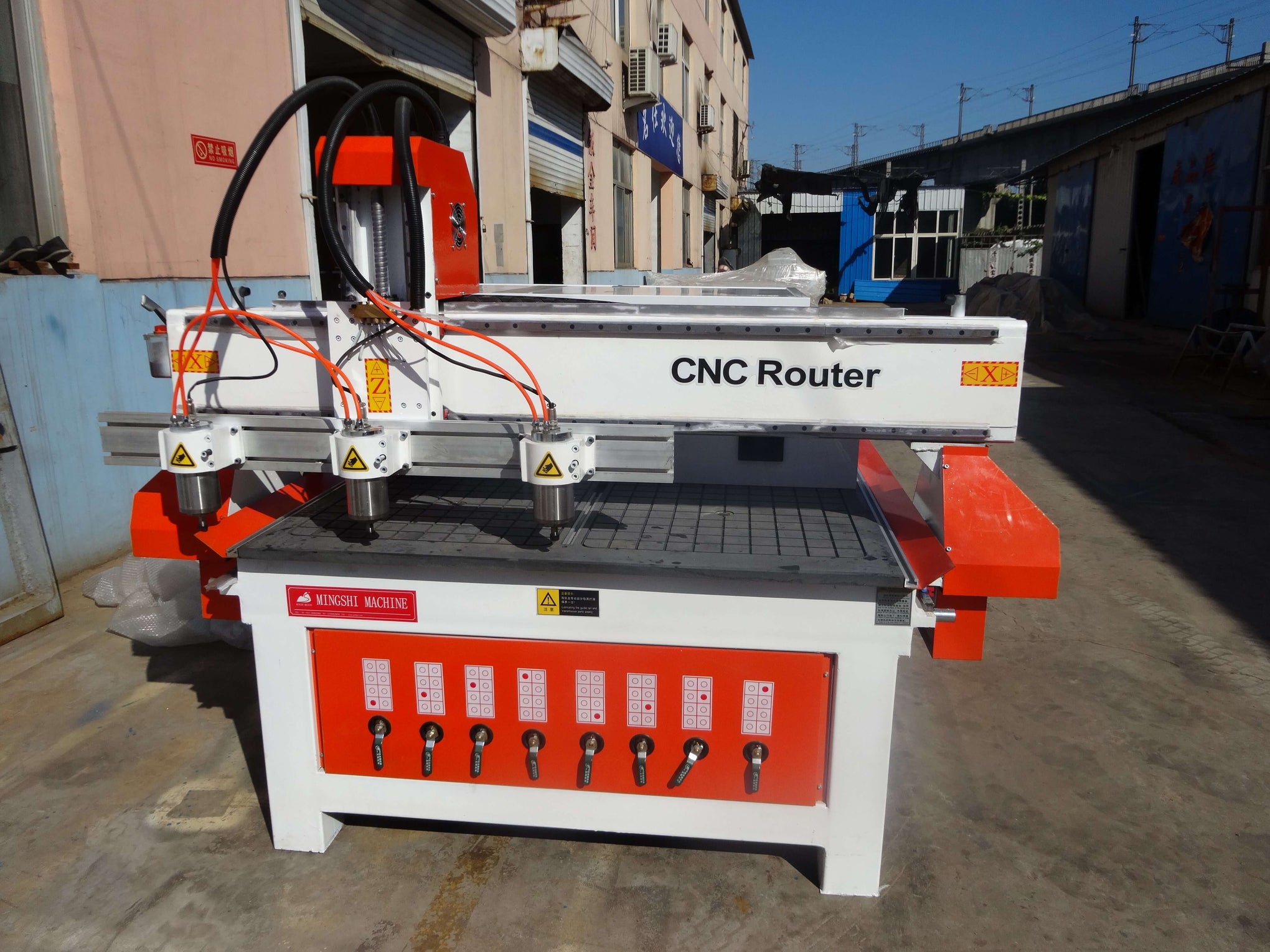 Multi-Head 4-Axis CNC Router - 3D Wood Carving – MISHI CNC