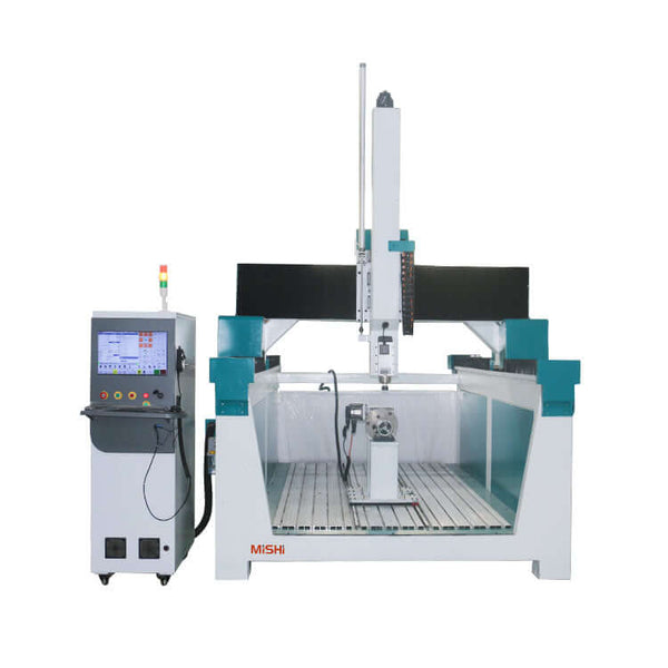 High-precision CNC router for foam, EPS, and EVA engraving, featuring a high Z axis for detailed 3D mold carving and model making.