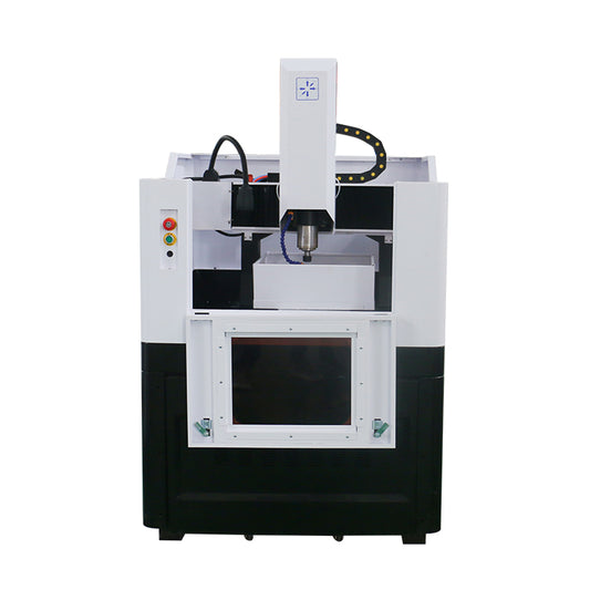 Half-cover mini metal cnc router cnc miling machine