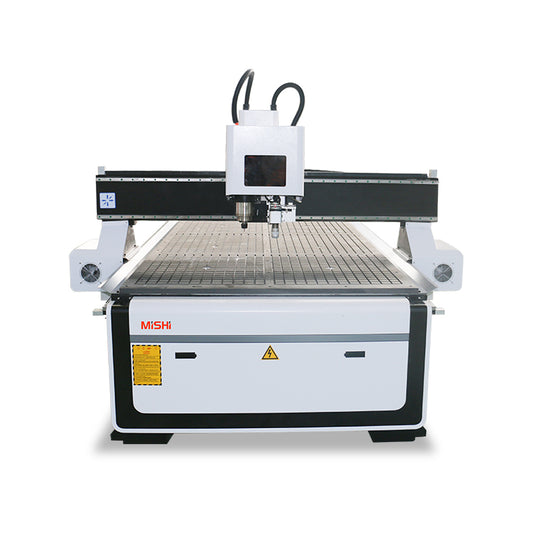 Single head cnc router with oscillating knife for wood Fabric leather paper rubber cutting