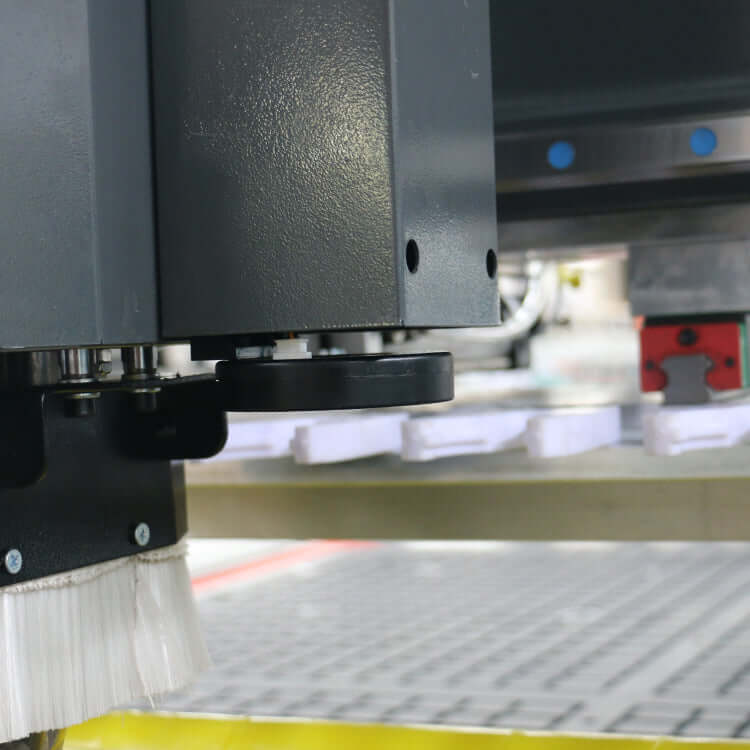 Cnc Router With Camera New Design ATC CNC Router with CCD Camera & Pressure Roller – MISHI CNC