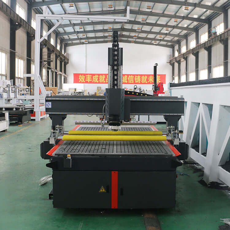 Cnc Router With Camera New Design ATC CNC Router with CCD Camera & Pressure Roller – MISHI CNC