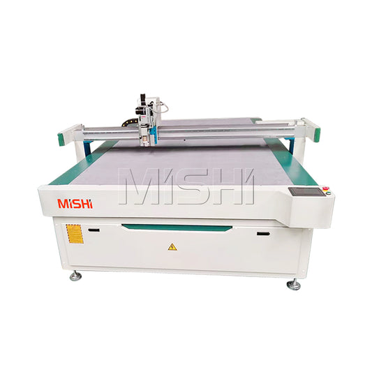 1625 Oscillating knife cutting machine for leather rubber