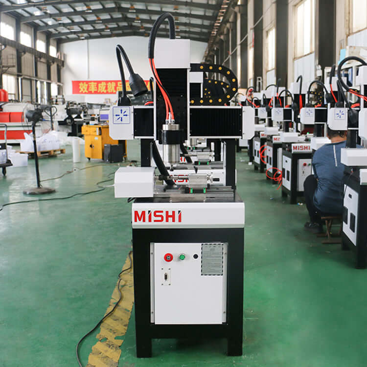 4 Axis Mini CNC Router with Rotary Axis for 2D & 3D Carving – MISHI CNC