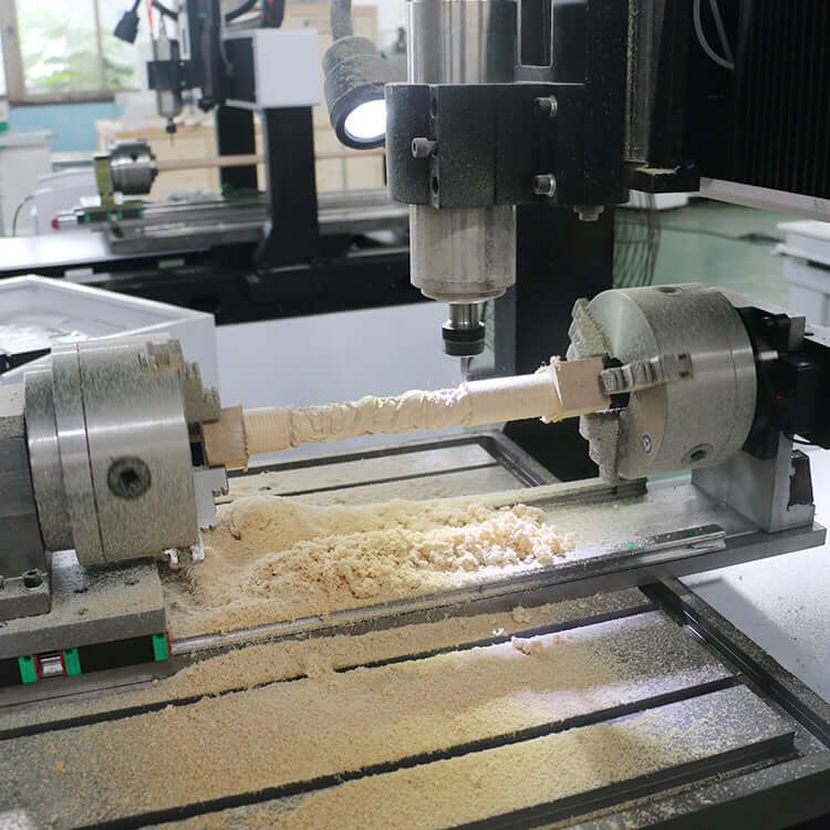 4 Axis Mini CNC Router with Rotary Axis for 2D & 3D Carving – MISHI CNC