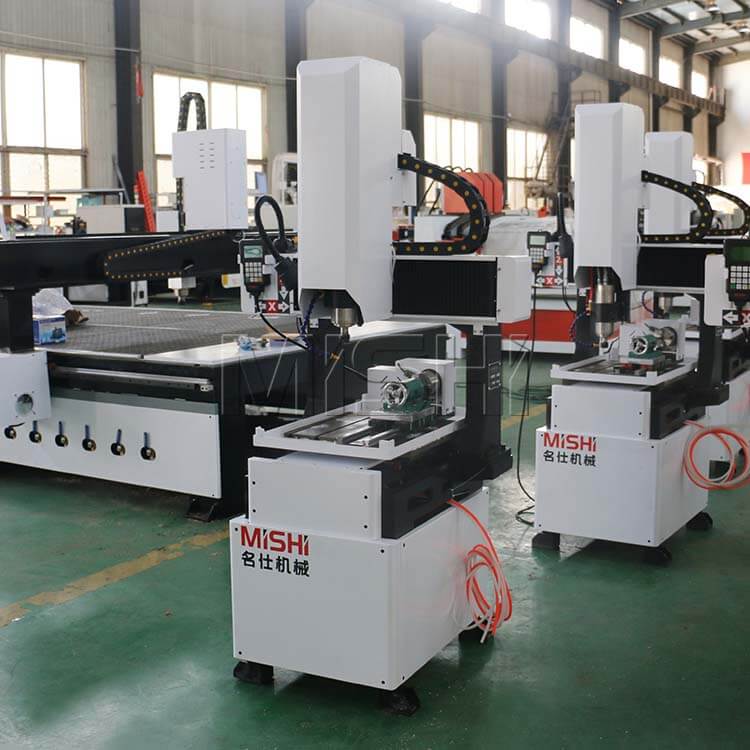 4 Axis Mini CNC Router with Rotary Axis for 2D & 3D Carving – MISHI CNC