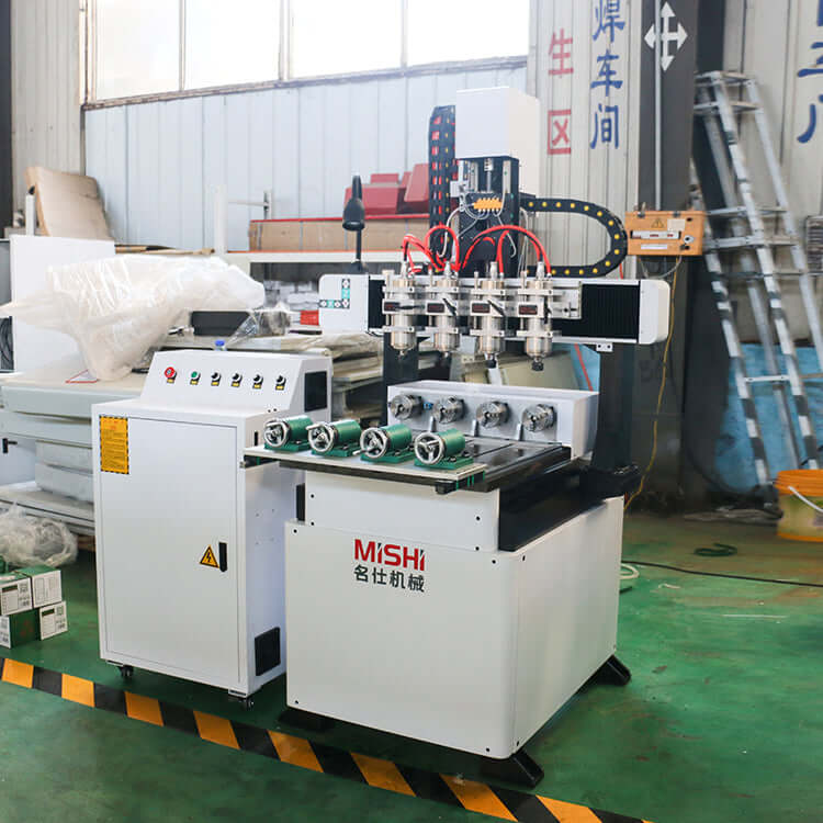 4-Axis Mini CNC Router - 3D Wood Carving - Multi Head – MISHI CNC